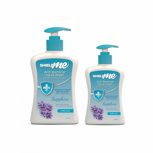 Shieldme Antibacterial Handwash Liquid Soap Combo Pack (500ml + 300ml) – Sapphire Fragrance